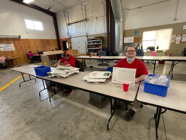 consumer working on a contract