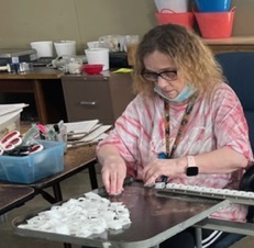 consumer doing a project